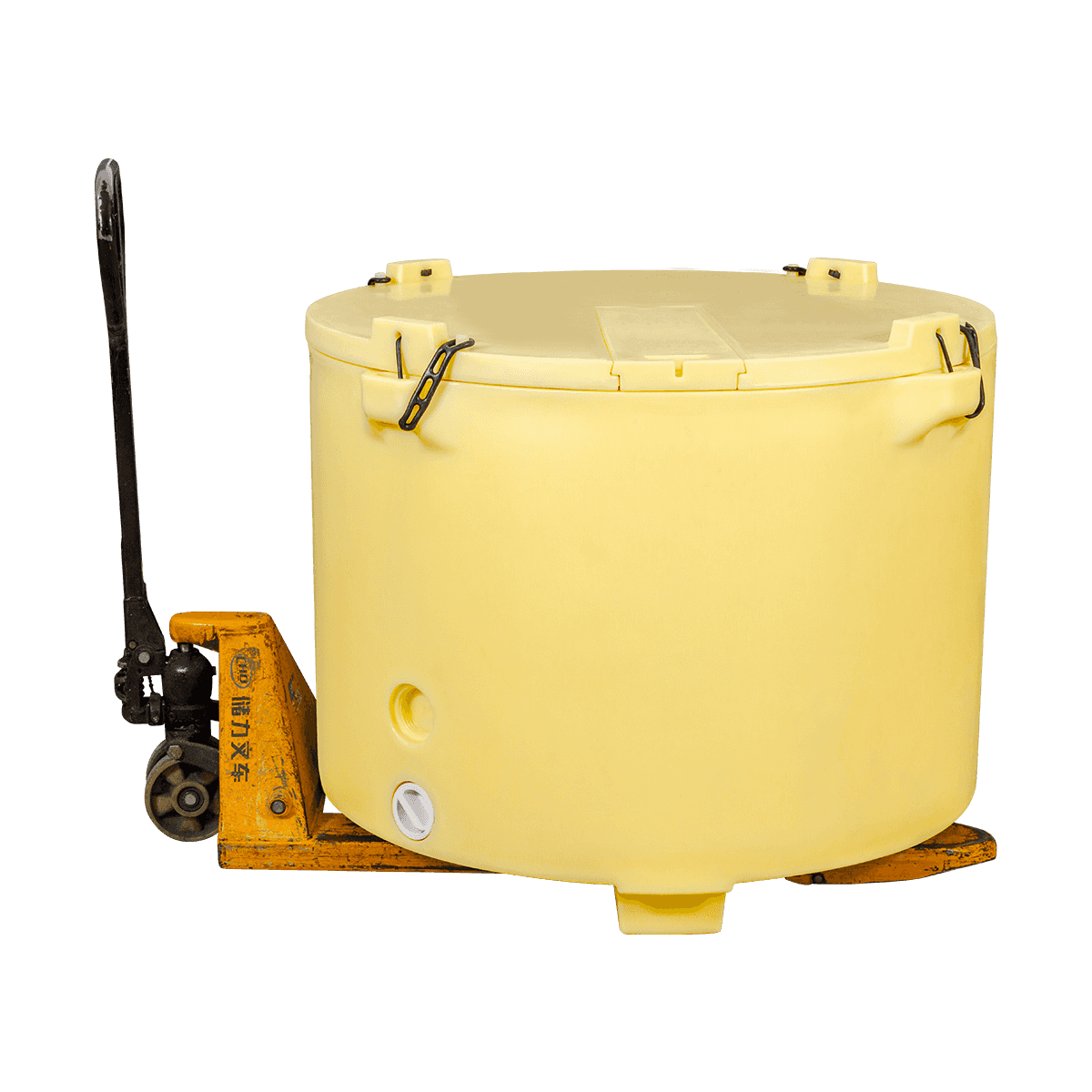 Y-640L চিংড়ি এবং স্কুইড ট্যাঙ্কগুলি সীফুড শিল্প ব্যবহার বৃত্তাকার প্লাস্টিকের পাত্রে