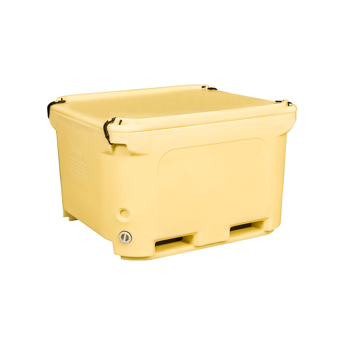 F-660L রোটোমোল্ডড ফিশিং আইস বক্স ওয়ার্কশপ এবং গুদাম ঠান্ডা-চেইন পাত্রে ব্যবহার করে